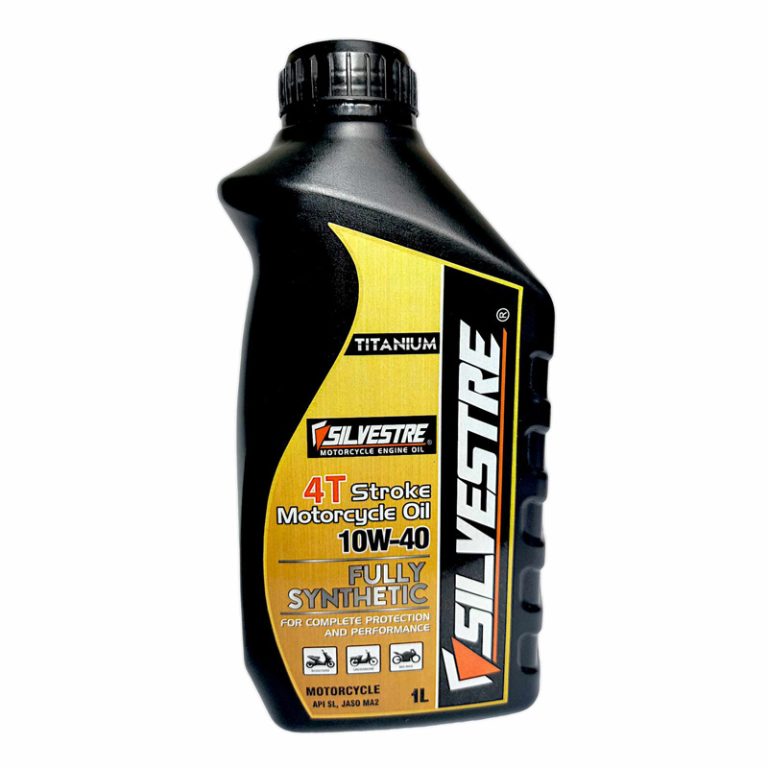 10W-40 4T Fully-Synh Motorcycle Oil 1 Liter (Front)