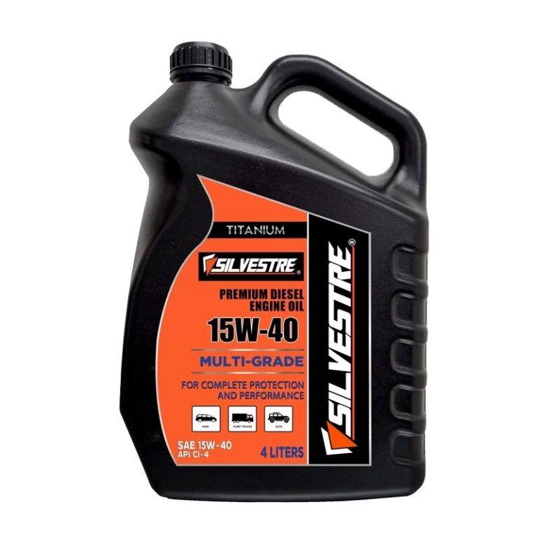 15W-40 Multi-Grade Premium Diesel Engine Oil 4 Liters (Front)