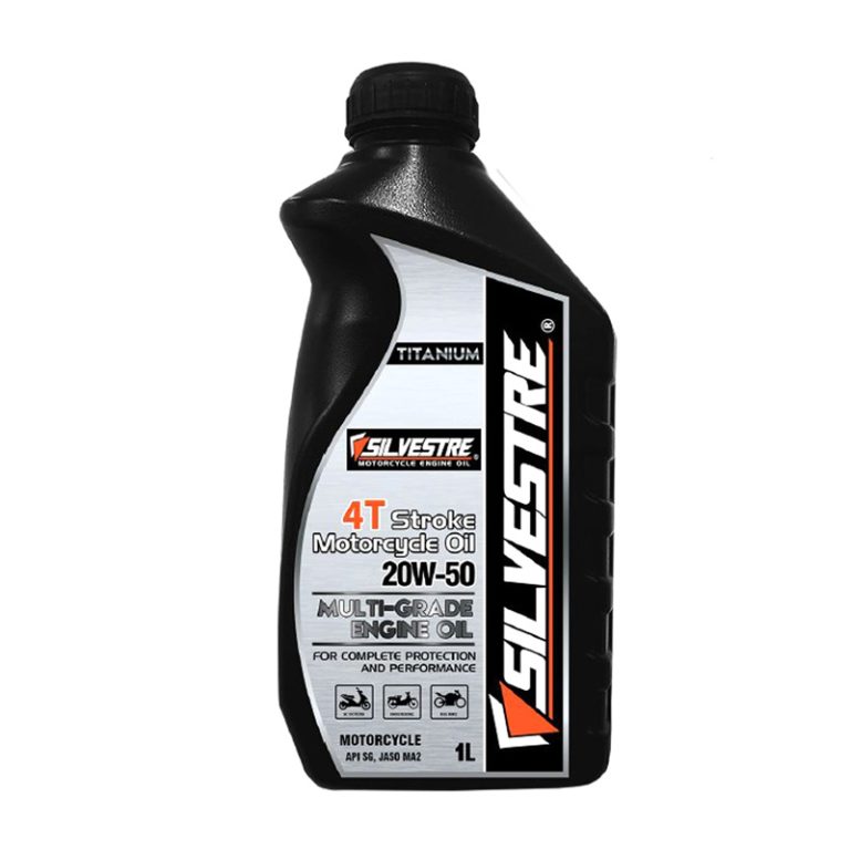 20W-50 4T Multi-Grade Motorcycle Oil 1Liter (Front)