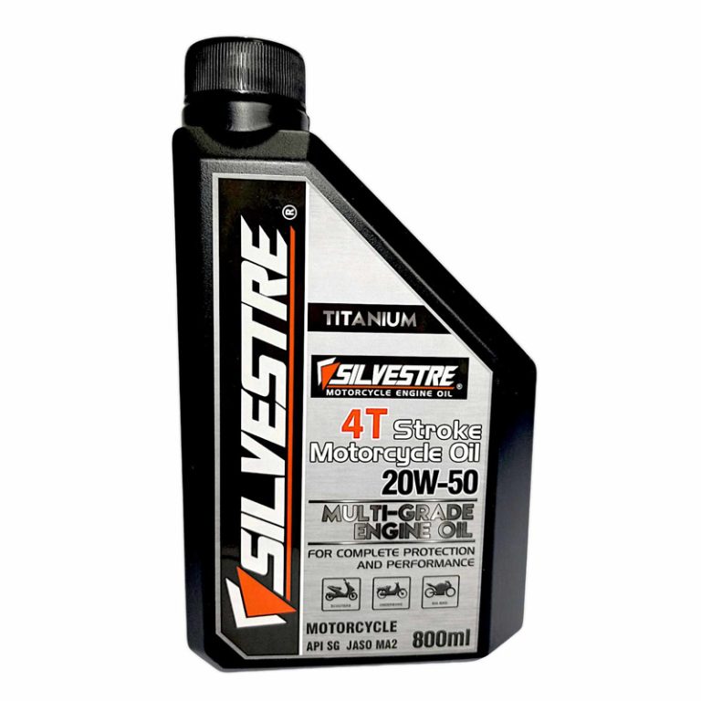 20W-50 4T Multi-Grade Motorcycle Oil 800mL (Front)